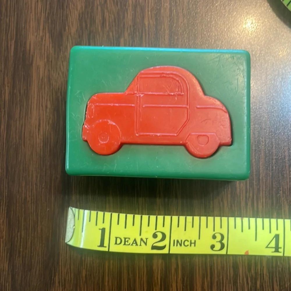 Vintage MCM 1970s Kohner Toddler Baby Learning Puzzle Blocks